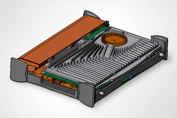 Heatsink design portable electronics